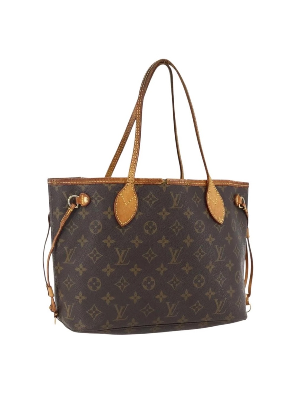 Authentic Louis Vuitton Neverfull PM Monogram Tote Bag - France 2008 VI4048